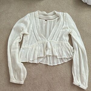 Free People Lace Top